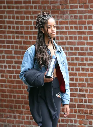 Malia Obama - Malia Obama switched it up on us for the summer!(Photo: Instar Images)