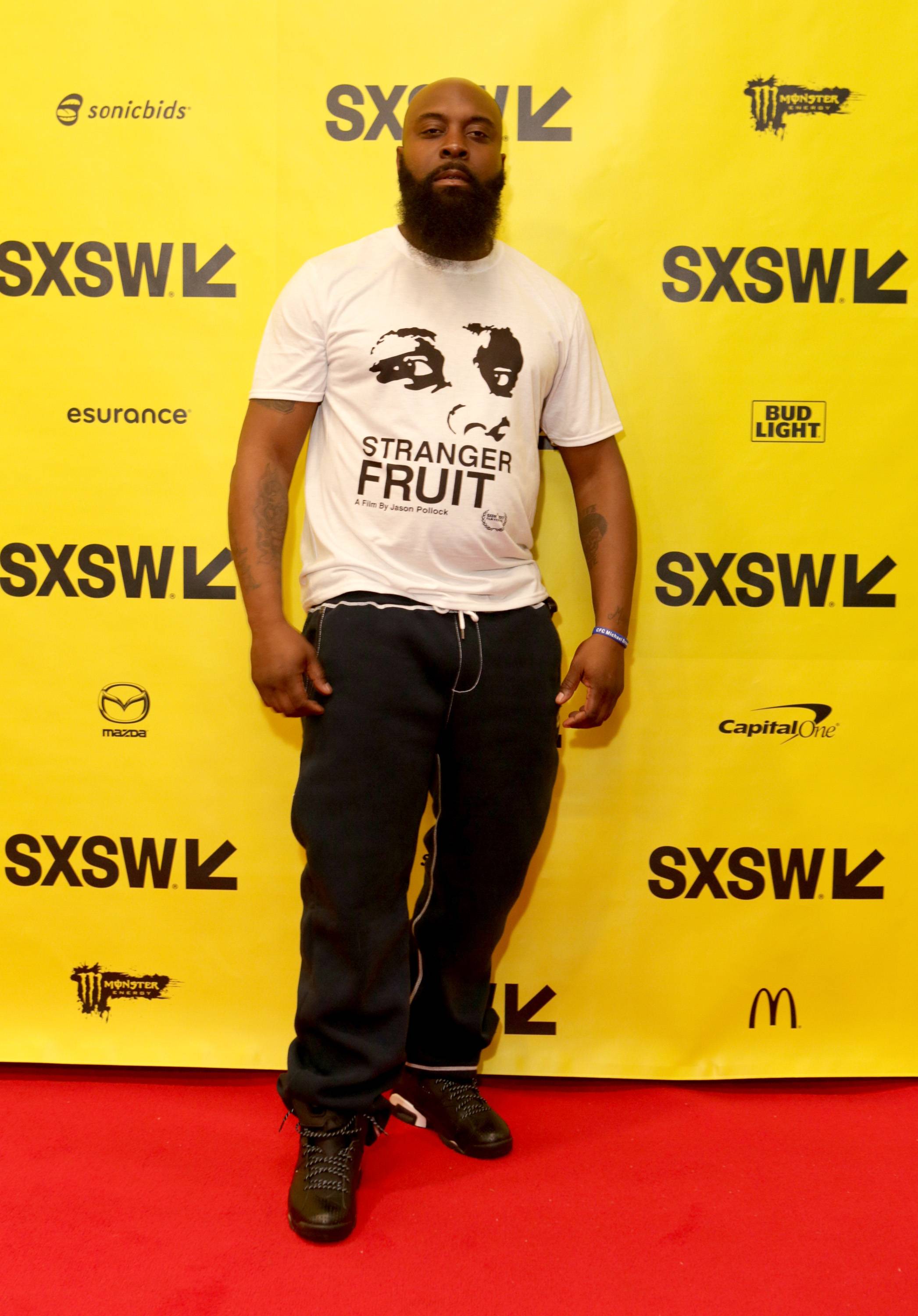 speaks onstage at 'Stranger Fruit: What Really Happened in Ferguson to Mike Brown?' during 2017 SXSW Conference and Festivals at Austin Convention Center on March 13, 2017 in Austin, Texas.