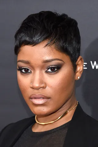 Pixie Perfection - Keke went for the big chop and revealed this super-sexy pixie. The cut really lets her features shine.(Photo: Larry Busacca/Getty Images)