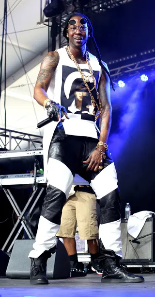 "R.I.P." - There's nothing quite like a collaboration between ATLiens and that's just what we got on Young Jeezy's track "R.I.P." The rapper tapped 2 Chainz to take the song to the next level and that's exactly what he did. (Photo: Christopher Polk/Getty Images for Coachella)