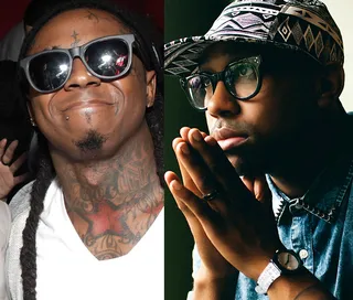YMCMB Morton - The New Orleans native signed with Lil Wayne's powerhouse label YMCB in 2011. The two also collaborated on Morton's 2012 banger "Lover".&nbsp;(Photos from left: Todd Williamson/WireImage, Young Mony Entertainment)