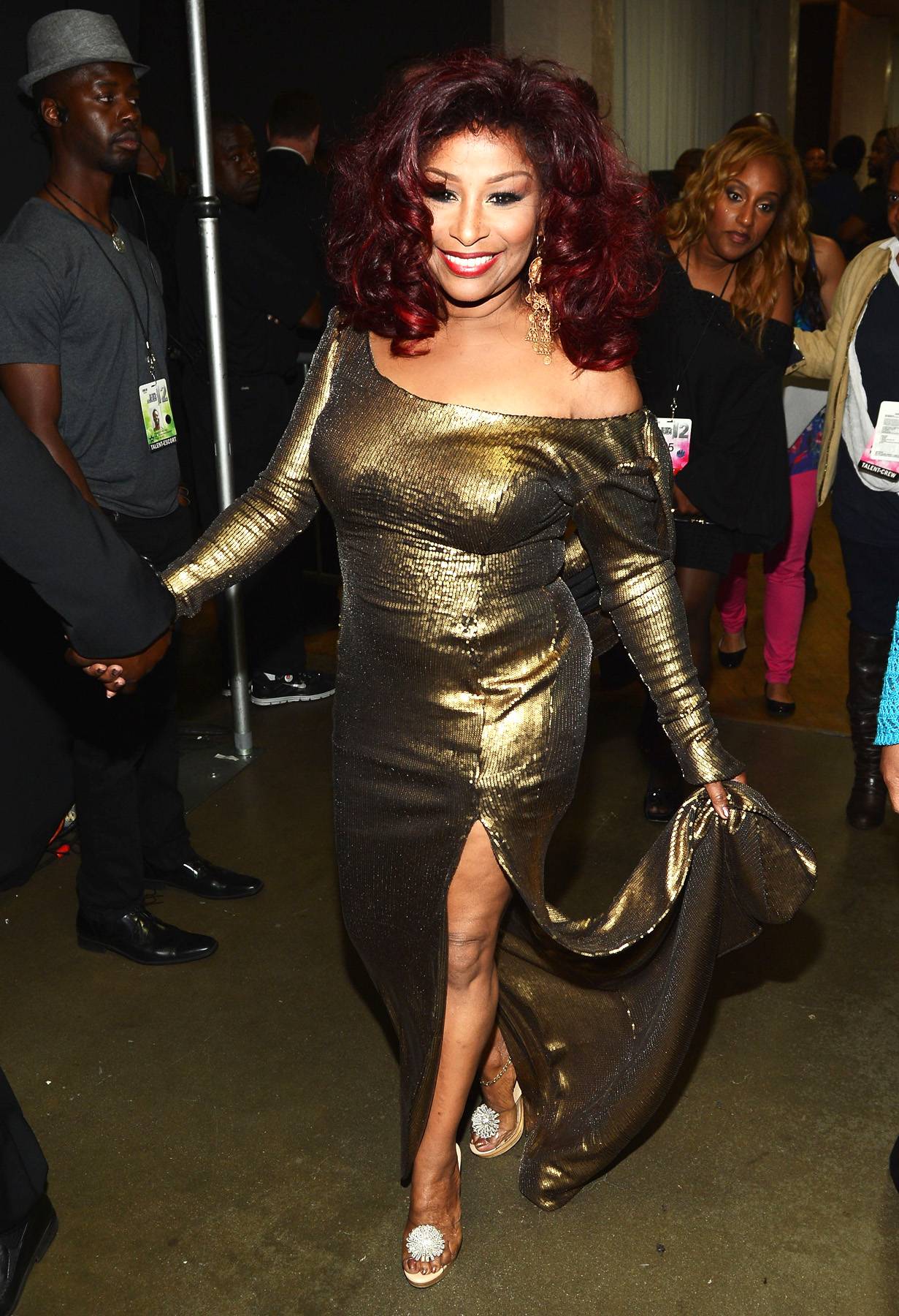 Chaka Khan - LOS ANGELES, CA - JULY 01: Singer Chaka Khan attends the post show during the 2012 BET Awards at The Shrine Auditorium on July 1, 2012 in Los Angeles, California.(Photo: Mark Davis/Getty Images For BET)