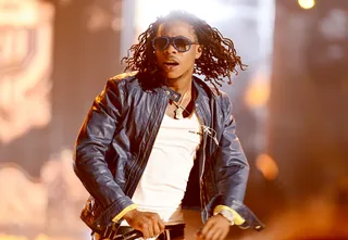 Cha Ching - ATLien Ca$h Out helped close out the night with his infectious No. 1 single &quot;Ca$hin' Out&quot;.&nbsp;(Photo: Michael Buckner/Getty Images For BET)