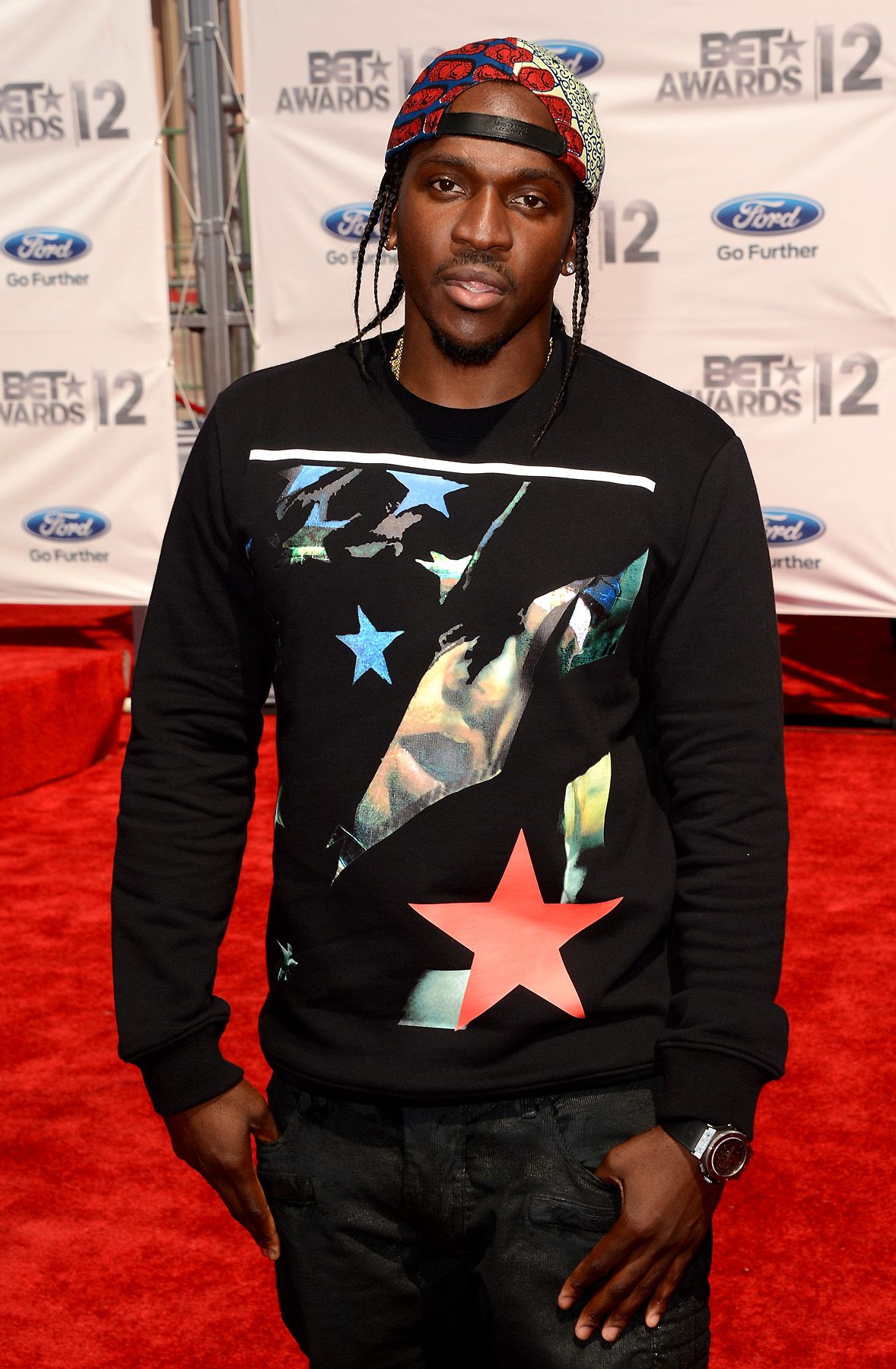 Pusha T 2012 BET Awards Red Carpet