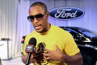 LOS ANGELES, CA - JUNE 30: Singer Tank attends day 2 of the 2012 BET Awards Ford Hot Spot Room held at The Shrine Auditorium on June 30, 2012 in Los Angeles, California. (Photo: Maury Phillips/Getty Images For BET)