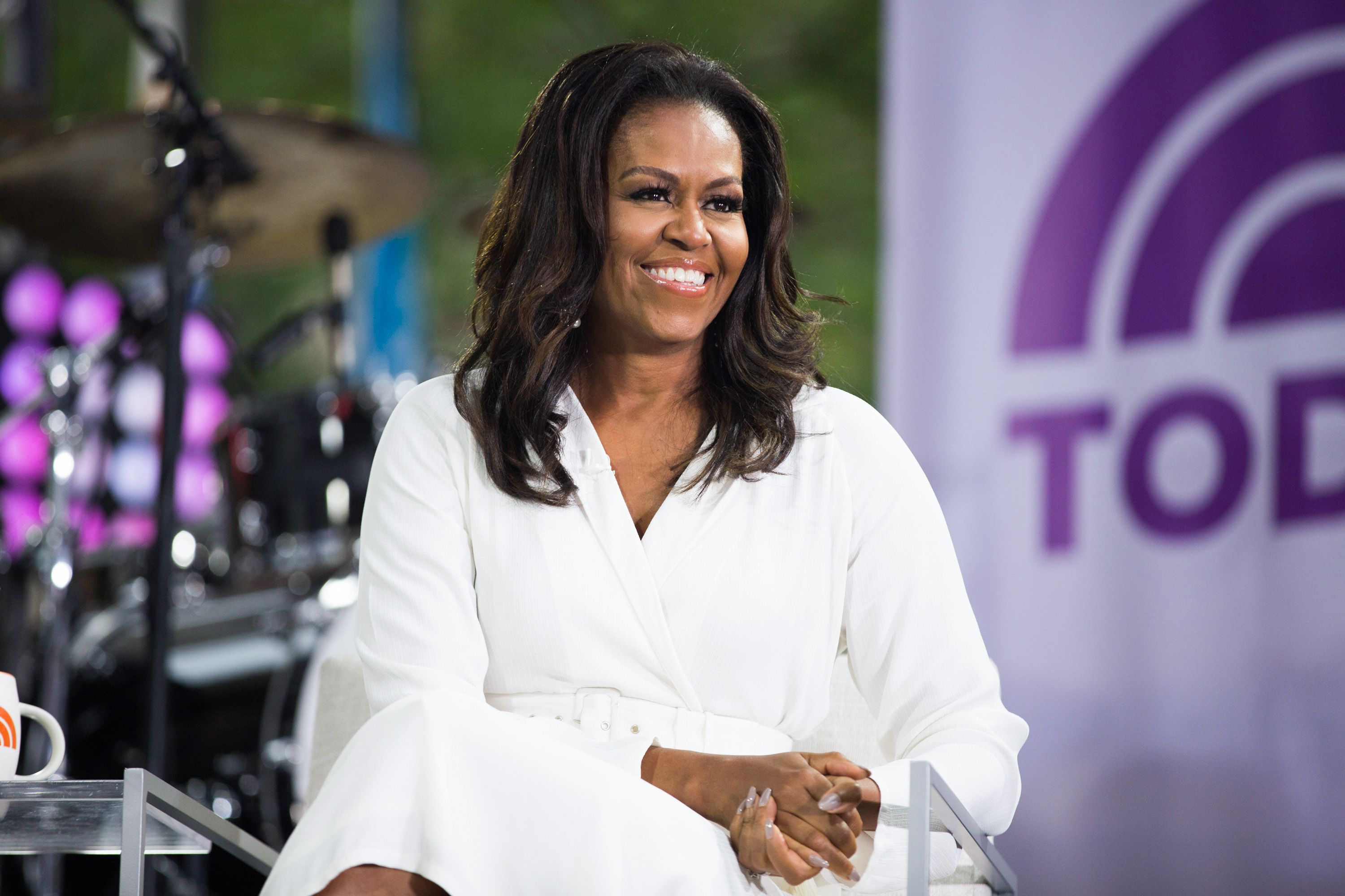 TODAY -- Pictured: Michelle Obama on Thursday, October 11, 2018 -- (Photo by: Nathan Congleton/NBCU Photo Bank/NBCUniversal via Getty Images via Getty Images)