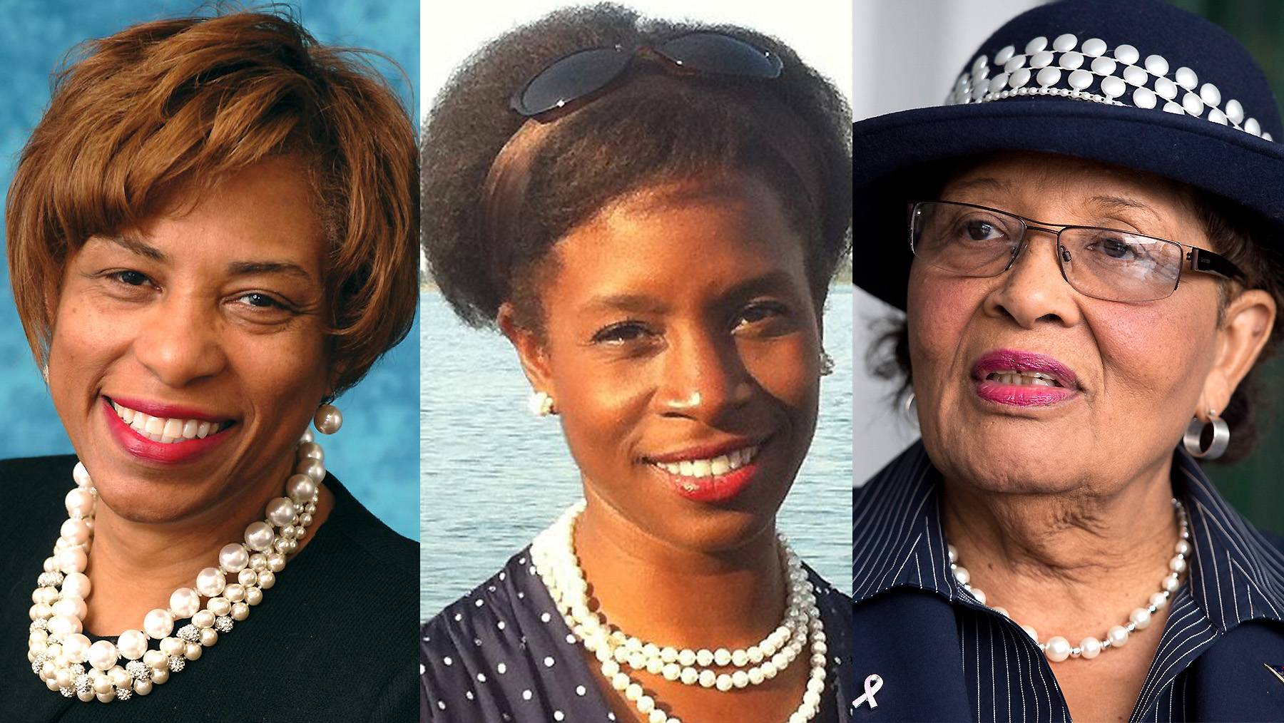 Brenda Lawrence, Alma Adams, Erika Geiss