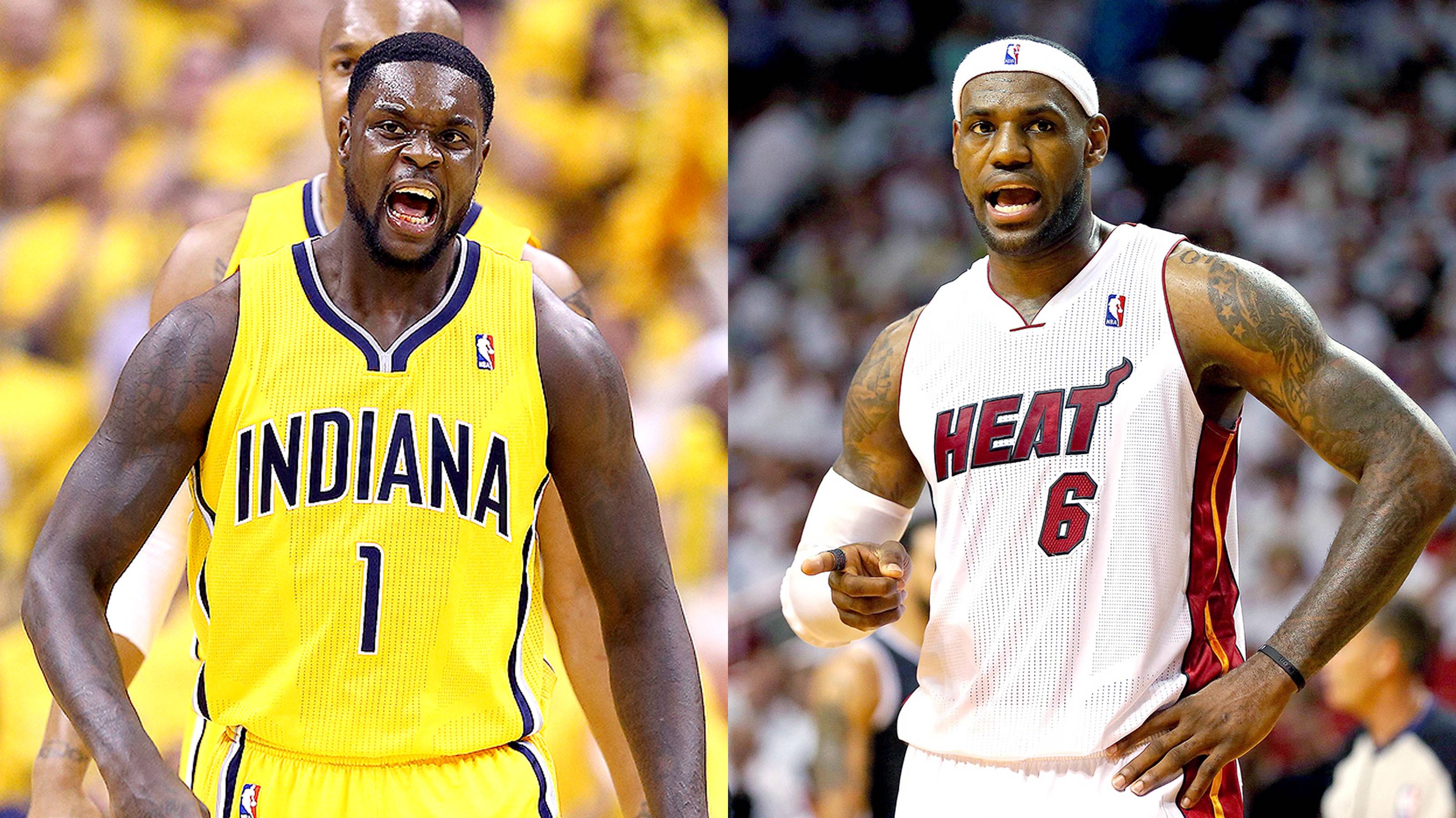 Lance Stephenson trash talk, LeBron James, Pacers Heat