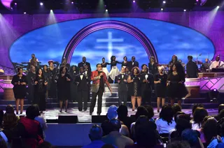 Nashville Super Choir  - The praise-filled super choir has been rocking the stage with the one and only Bobby Jones for quite some time and it looks like they're here to stay! (Photo: Kris Connor/Getty Images for BET Networks)