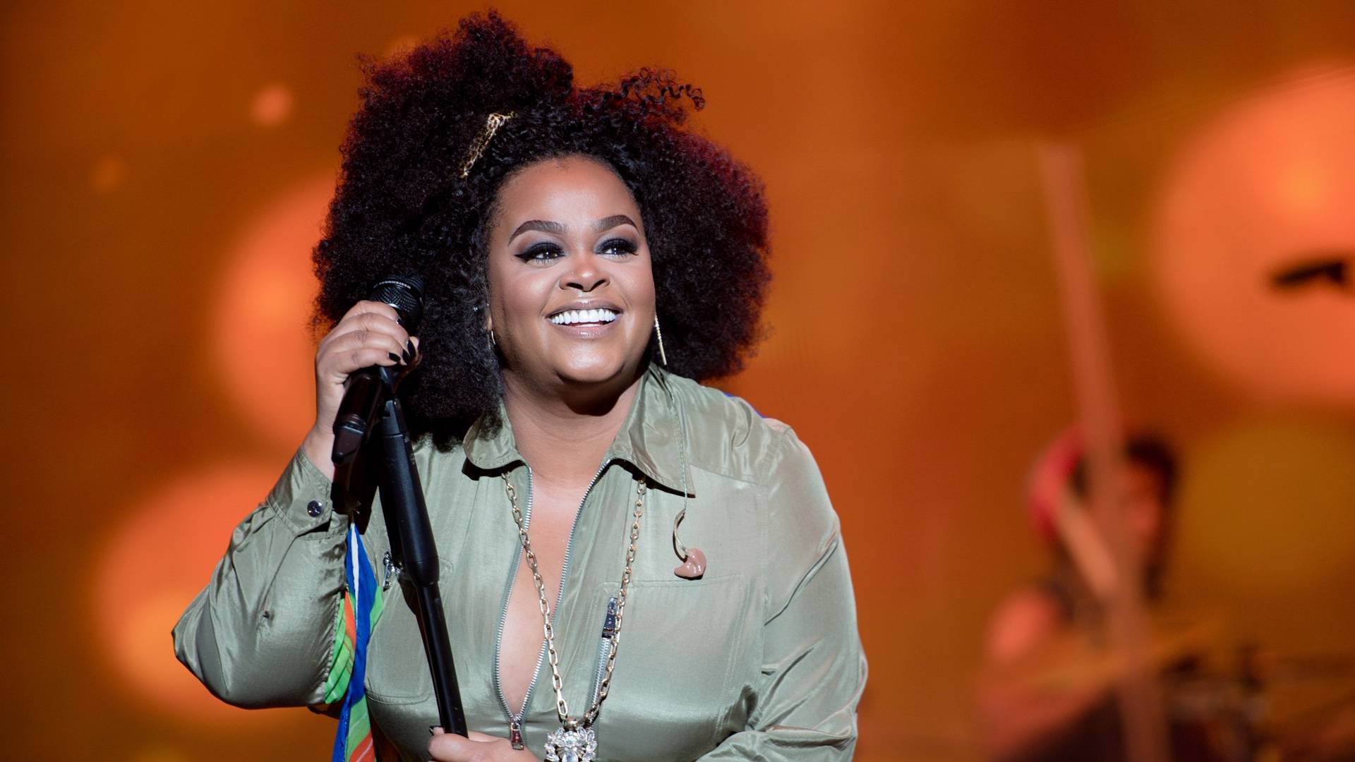 Jill Scott on BET Buzz 2020.