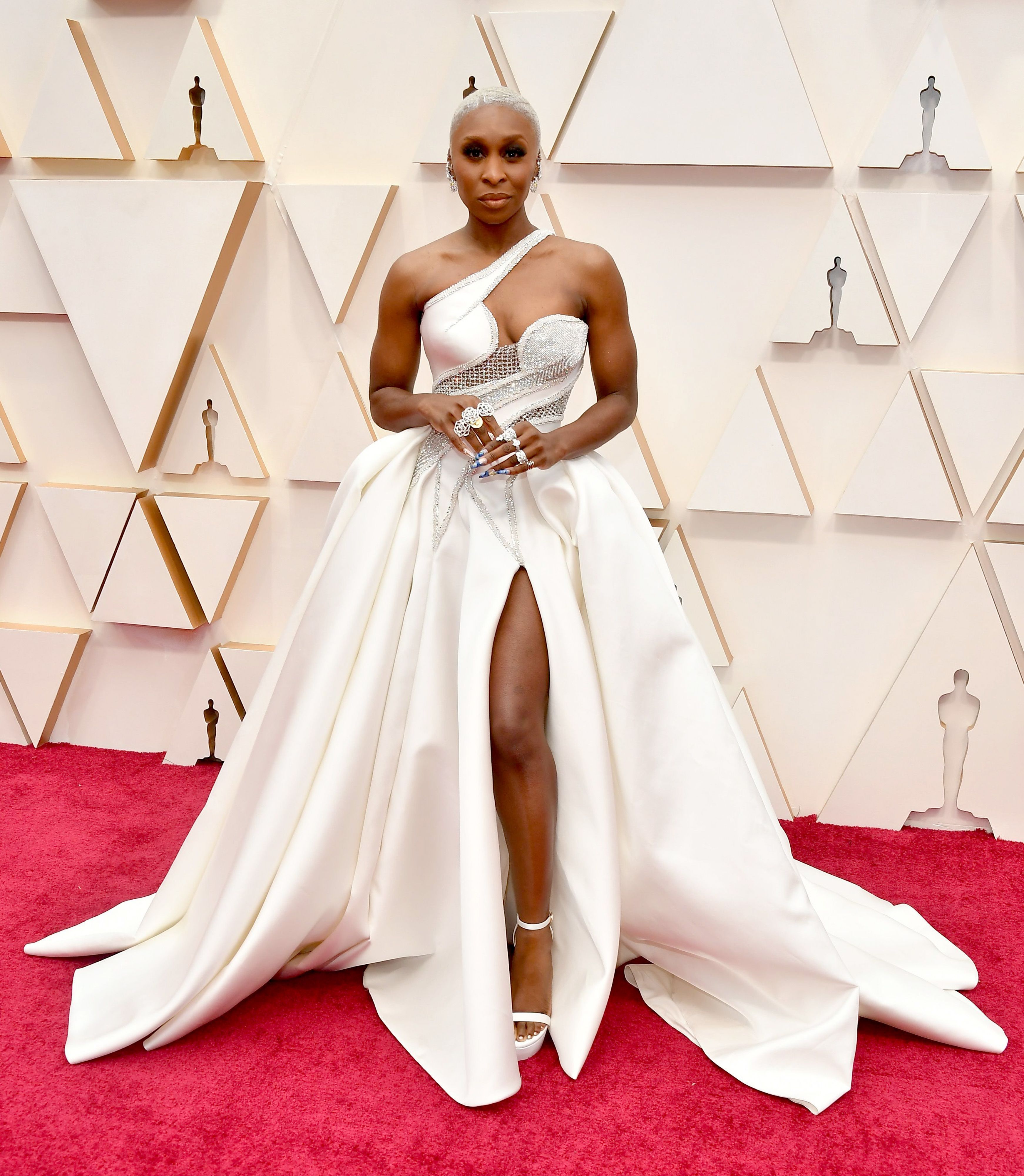 HOLLYWOOD, CALIFORNIA - FEBRUARY 09: Cynthia Erivo attends the 92nd Annual Academy Awards at Hollywood and Highland on February 09, 2020 in Hollywood, California. (Photo by Amy Sussman/Getty Images)