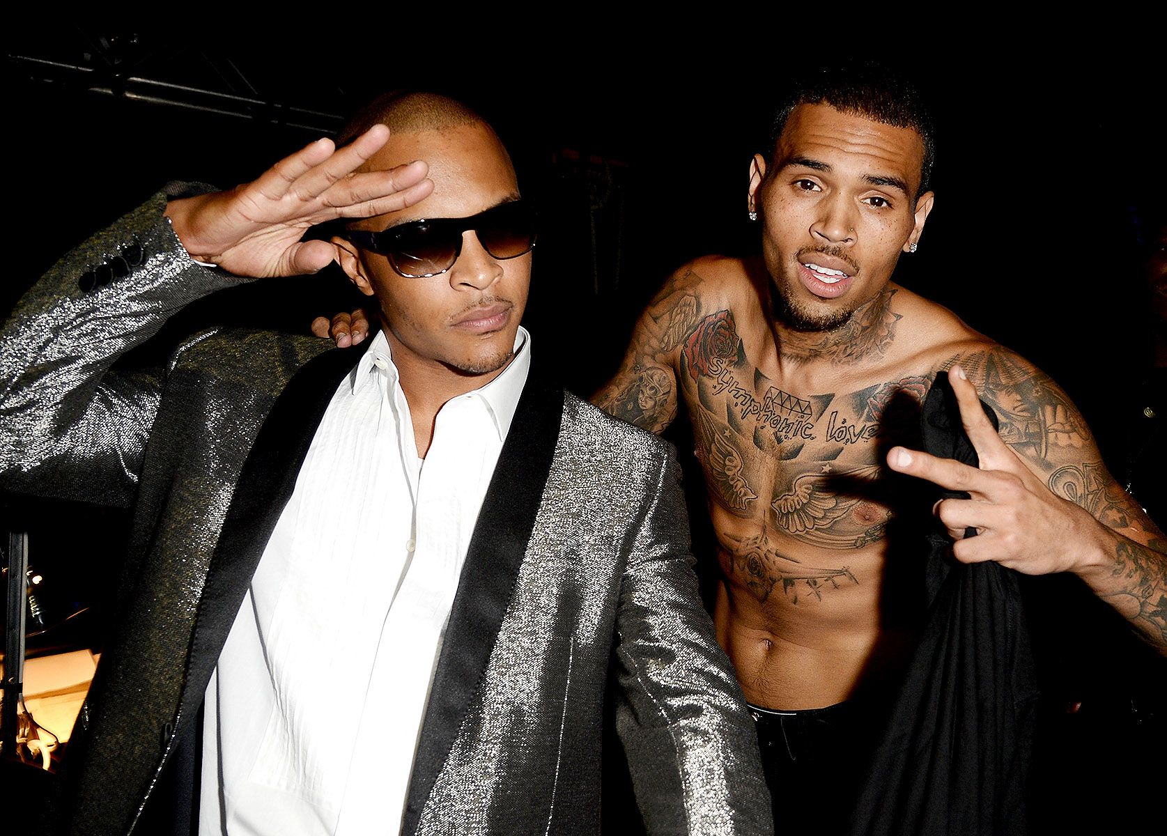 T.I., Chris Brown