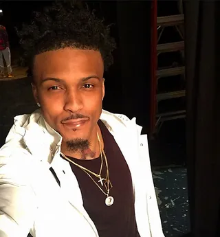 August Alsina @augustalsina - The R&amp;B crooner blesses the 'gram with this seductive selfie. *sigh* (Photo: August Alsina via Instagram)