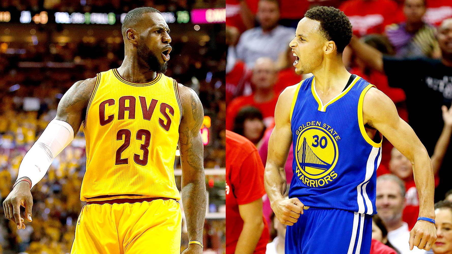 LeBron James, Stephen Curry