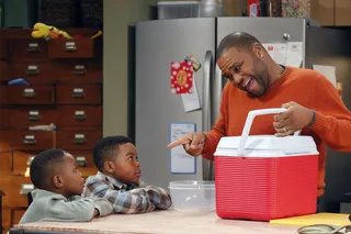 Guys With Kids  - Anthony Anderson's time as Gary on&nbsp;Guys With Kids was a hilarious one. The comedic series highlighted three 30-something dads balancing their social life and having children. (Photo: Vivian Zink/NBC/NBCU Photo Bank via Getty Images)