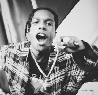 A$AP Rocky - The Harlem rapper came out to play some tracks from his new album At.Long.Last.A$AP.  (Photo: @djdnice via Instagram)