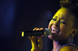 Chrisette Michele Belts It Out - Singer Chrisette Michele.&nbsp;(Photo: Astrid Riecken/PictureGroup)