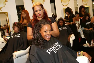 Shine Bright - Fan Fest attendees were able to sit back, relax and get pampered at the Pantene #ShineStrong Studio.(Photo: Rachel Murray/BET/Getty Images for BET)