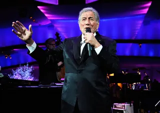 Tony Bennett&nbsp; - Singing legend Tony Bennett earned a Best Traditional Jazz Artist/Group nomination for his album&nbsp;Isn't It Romantic.&nbsp;  (Photo: Kevork Djansezian/Getty Images)