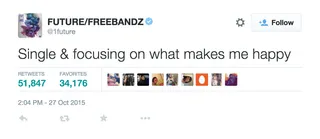 Shady Boots - Future won't claim anybody. Kids included.&nbsp;(Photo: Future via Twitter)