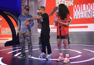 Let's Give It Up for Reese Rel - Bow Wow announces Reese Rel as the the winner of this week's W.O.W. Summer Series competition.&nbsp; (Photo: John Ricard / BET)