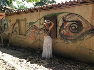 Beyoncé - Despite getting off to a rocky start on her 2013 trip to Rio, after a crazed fan attempted to pull her off the stage during her Rock in Rio performance, Bey made the most of her time in Brazil by visiting a local public school and playing soccer with the students. She even rocked a traditional yellow-and-green jersey for the occasion!(Photo: iam.beyonce.com via Tumblr)