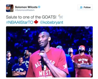 Solomon Wilcots @SolomonsWisdom&nbsp; - One of the game's GOATs without a doubt.(Photo: Solomon Wilcots via Twitter)