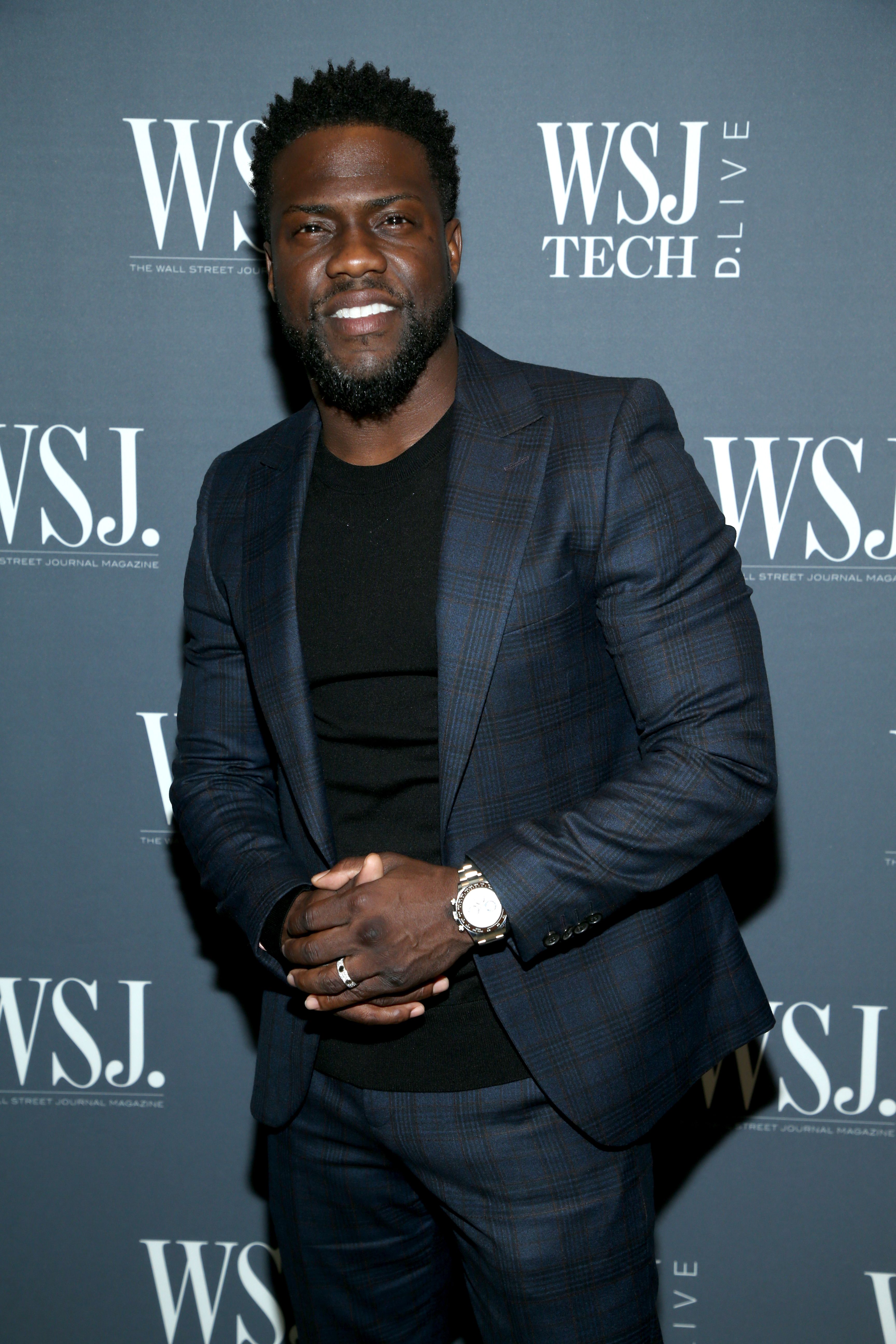 LAGUNA BEACH, CALIFORNIA - NOVEMBER 13: Kevin Hart attends the WSJ Tech D.Live at Montage Laguna Beach on November 13, 2018 in Laguna Beach, California. (Photo by Phillip Faraone/Getty Images for The Wall Street Journal and WSJ. Magazine)