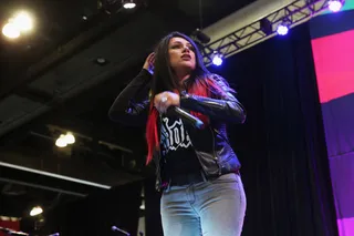 SHOW STOPPER&nbsp; - Cali rhymer Snow tha Product gave a showstopping performance at the BETX Stage Music Matters showcase. (Photo: Jesse Grant/BET/Getty Images for BET)