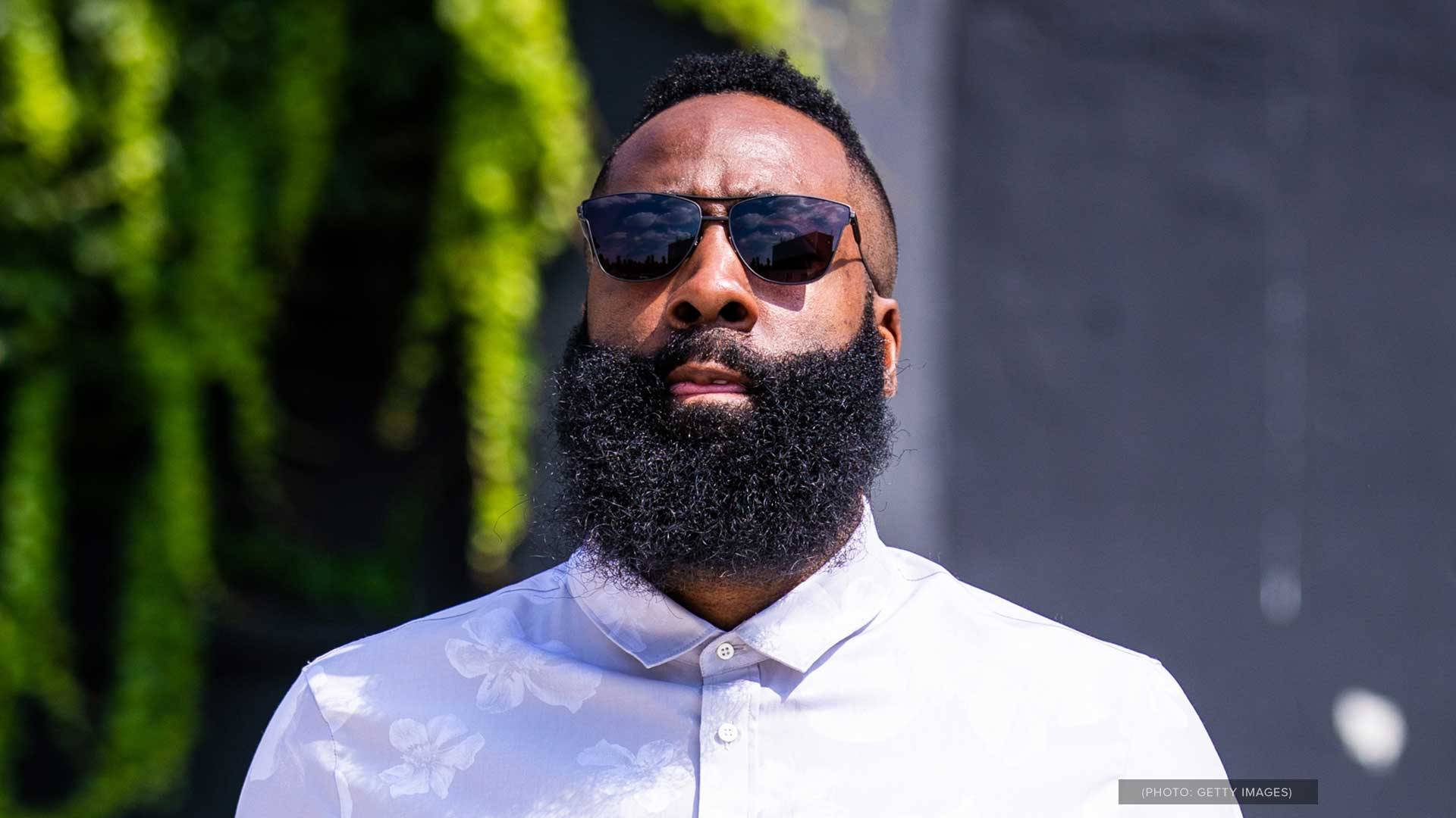 NBA player James Harden on BET Breaks in 2018.