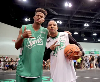 Trevor Jackson (L) &amp; Actor Allen Maldonado&nbsp; - (Photo: Chelsea Lauren/BET/Getty Images for BET)