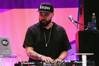 BEAT STREET - El Dusty kept the beats coming on the BETX Stage.&nbsp;(Photo: Jesse Grant/BET/Getty Images for BET)