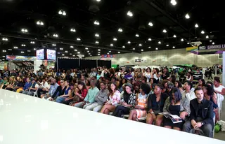 Front Row Flyness - A well-dressed audience filled the seats inside the Los Angeles Convention Center.  (Photo: Jesse Grant/BET/Getty Images for BET)