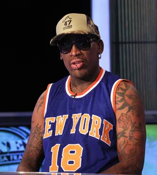 Dennis Rodman - (Photo: Laura Cavanaugh/Getty Images)