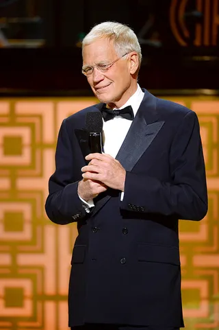 David Letterman: April 12 - The late night talk show host is a veteran in media at 68.(Photo: Theo Wargo/Getty Images for Spike TV)