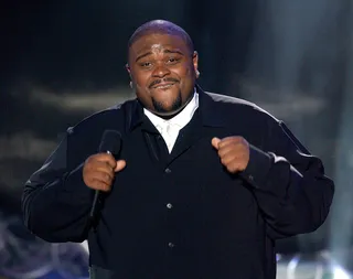For the Win!  - Ruben Studdard received one of the biggest wins of his life during season two of American Idol in May 2003 as he championed through the competition as the winning finalist. (Photo: Vince Bucci/Getty Images)