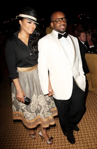 Jermaine Dupri and Janet Jackson - We lived for their love any time and any place.&nbsp;  (Photo: Dave Hogan/Getty Images for Atlantis, The Palm)