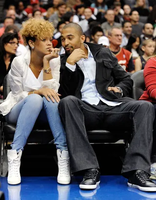 Matt Kemp and Rihanna - We're praying they'll be back together in "FourFiveSeconds."  (Photo: Kevork Djansezian/Getty Images)&nbsp;