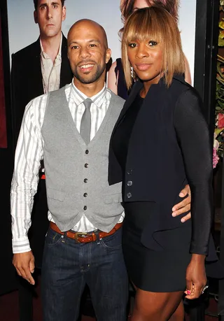 Common and Serena - Maybe one day these two will get back together.  (Photo: Stephen Lovekin/Getty Images)