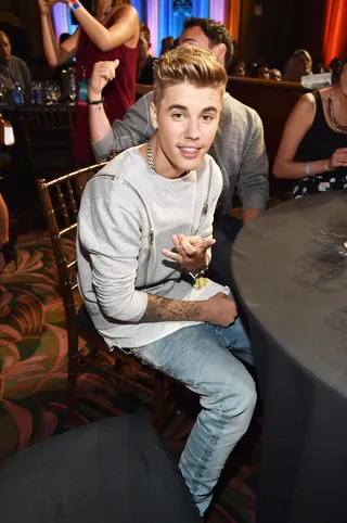 Are You a Belieber? - Honoree Justin Bieber&nbsp;attends the 2014 Young Hollywood Awards sponsored by Samsung Galaxy at The Wiltern theater in Los Angeles. (Photo: Alberto E. Rodriguez/Getty Images for Variety)