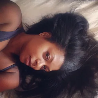 Taraji P. Henson @tarajiphenson - &quot;Goodmorning! #Ireallywokeuplikedis ........well AFTER I removed my silk bonnet #naturalHAIRdontcare #healthyhairDOcare&quot;Think like the Think Like a Man Too star and embrace your true beauty.(Photo: Taraji P. Henson via Instagram)