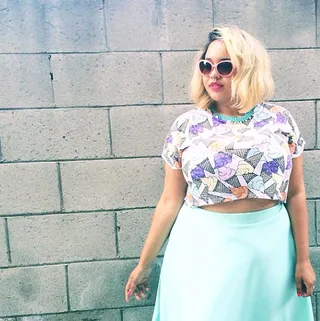 Gabi Fresh Dishes Plus-Size Fashion Tips - (Photo: Gabi Fresh via Instagram)