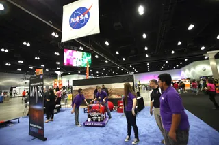 SPACE AGE&nbsp; - NASA was on board for the 2015 BET Experience at the Los Angeles Convention Center. (Photo: Tommaso Boddi/Getty Images for BET)