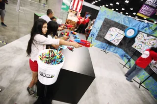 KID-FRIENDLY&nbsp; - The kid-friendly booths were a go-to spot for family fun during the 2015 BET Experience.&nbsp;(Photo: Tommaso Boddi/Getty Images for BET)