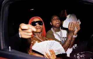 Countin' Stacks With Drip Around His Neck 