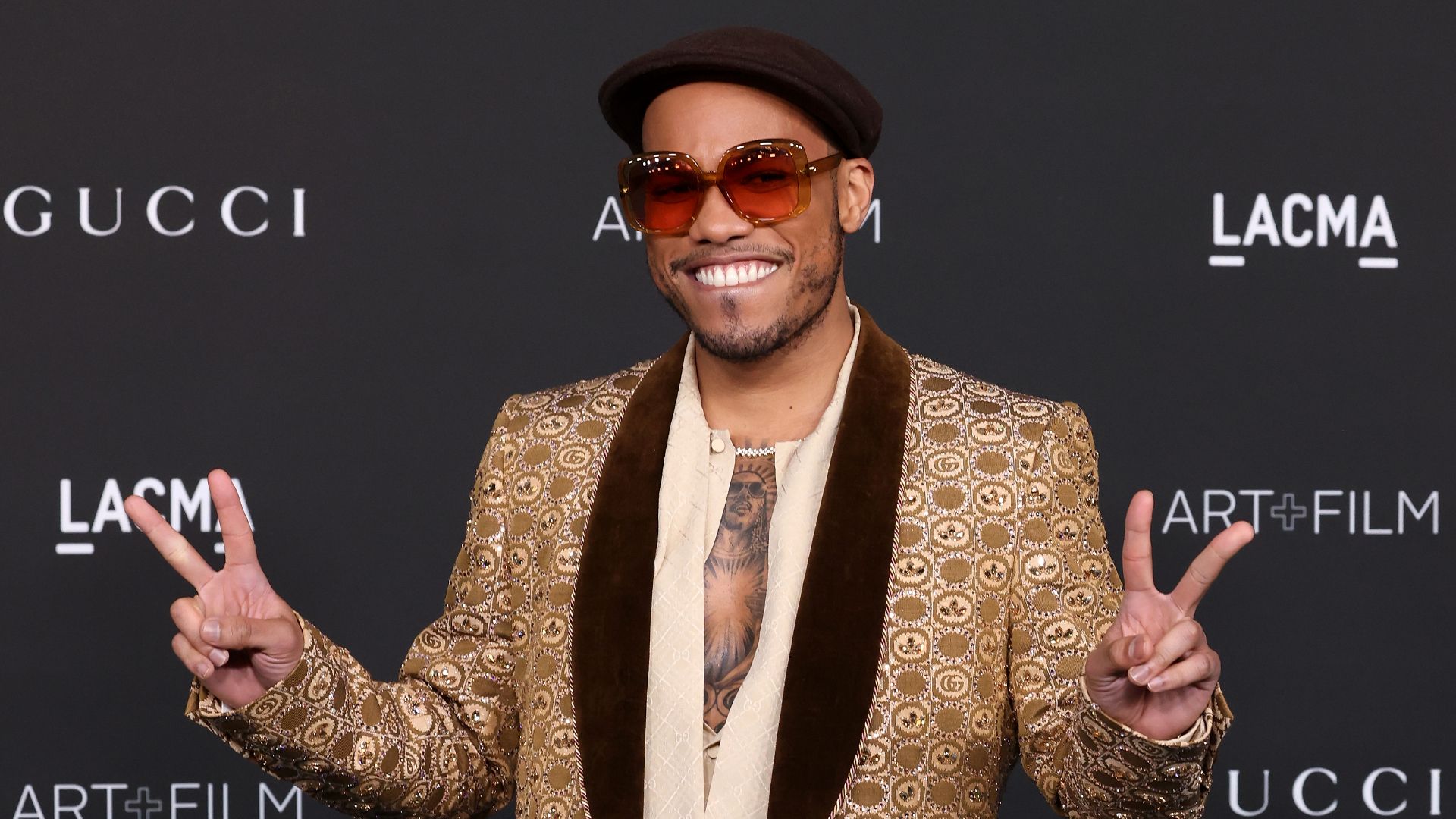 Anderson .Paak attends the 2021 LACMA Art + Film Gala presented by Gucci at Los Angeles County Museum of Art on November 06, 2021 in Los Angeles, California. 