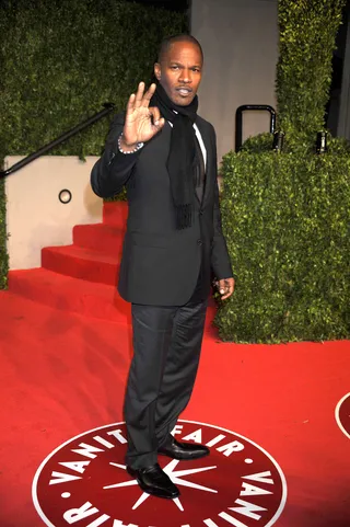 Jamie Foxx - Ambrose has helped give this funnyman a style that we can actually take seriously! He looks every bit an actor in sharp suits.  (Photo: Landov)