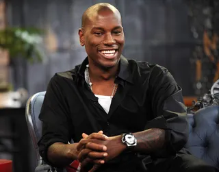 Tyrese - “Book writing advice: Who wants to sit in front of a computer and type? Most of your thoughts move faster than your fingers.” &nbsp;(Photo credit: Scott Gries/PictureGroup)