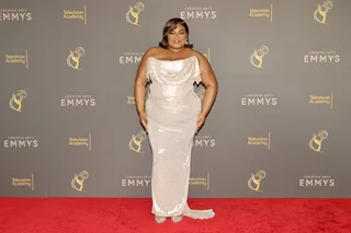 Da'Vine Joy Randolph attends the 76th Creative Arts Emmys Winner's Walk at Peacock Theater