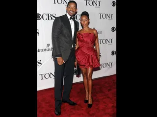 Will & Jada Pinkett Smith - Will Smith handsomely wore a perfectly cut tuxedo while Jada was ultra fab in a red Marchesa dress.<br><br>(Photo Credit: PictureGroup)